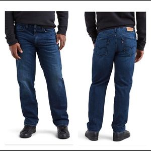 EXC! LEVI'S MEN'S 550 RELAXED FIT JEANS 38/40 x 33 Blue